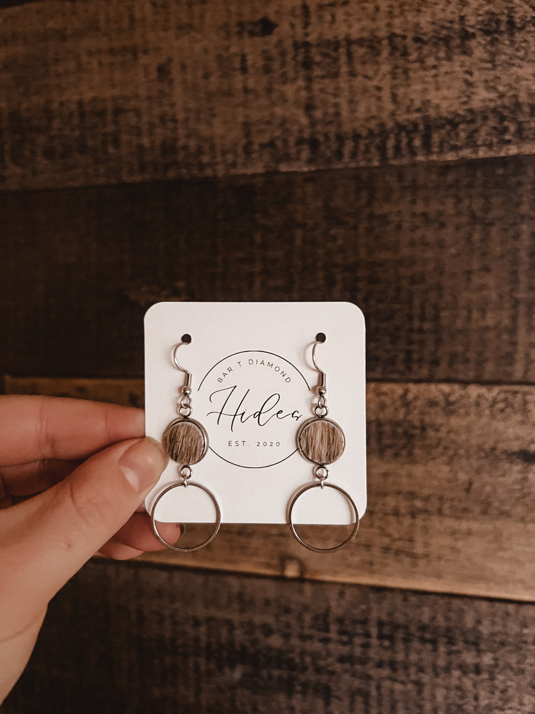 Circle Dangle Earrings